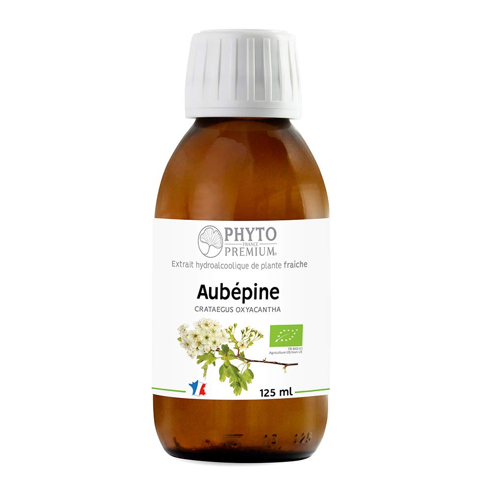 EXTRAIT HYDROALCOOLIQUE d' AUBÉPINE A 2 STYLES - Crataegus oxyacantha (BIO)