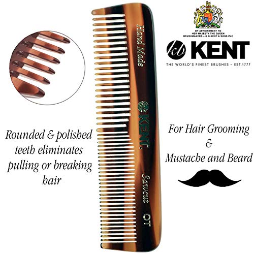Kent Brushes Pettine da tasca con custodia in