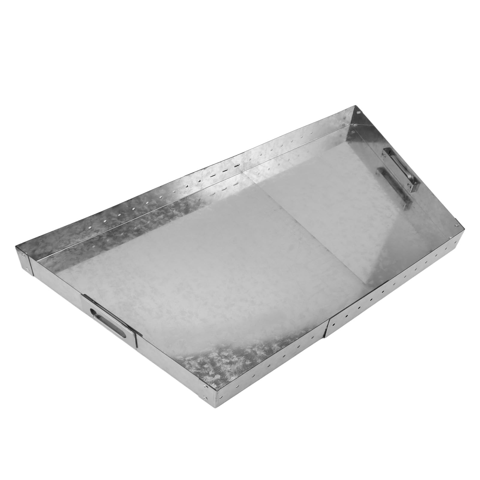 Vassoio per camino regolabile Vaschetta cenere espandibile Raccoglitore porta brace in acciaio zincato
