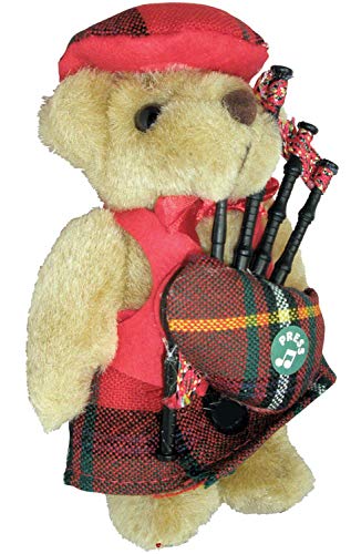iLuv Musicale Orsacchiotto di Peluche Boyd Clan Tartan Regalo Scozzese, Prodotto in Scozia
