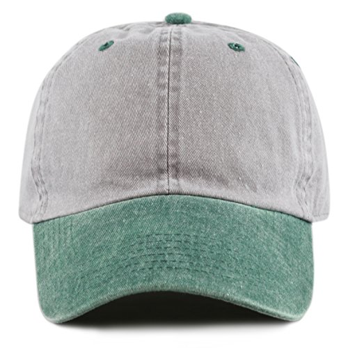 Image of The Hat Depot 100% Cotton Pigment Dyed Low Profile Dad Hat Six Panel Cap