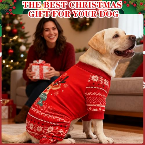 Pijama Navideño para Perros EXPAWLORER XL miniatura 3