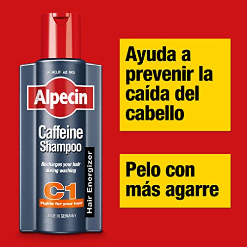 Variante de Alpecin champu anticaida C1 pack 2x375 ml con cafeína