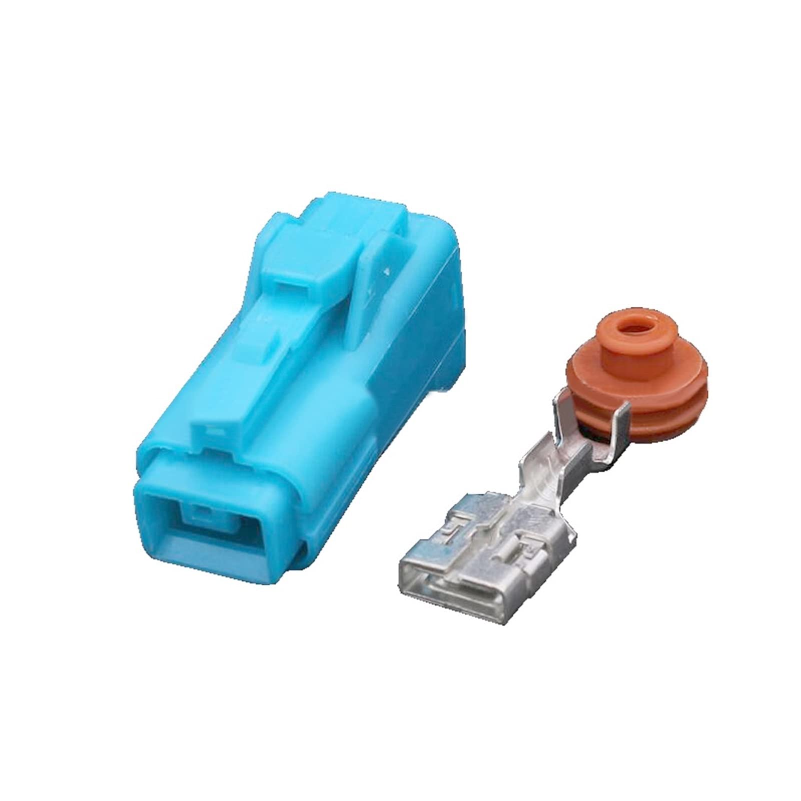 1 pin 9.5 Serie conector automotriz de chaqueta femenina y macho con terminal DJ7016Y-9.5-11/21 1P(Male,5 Sets)