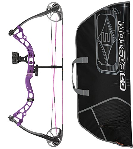 Diamond Atomic Compound Bow & Soft Case, Purple, Right H