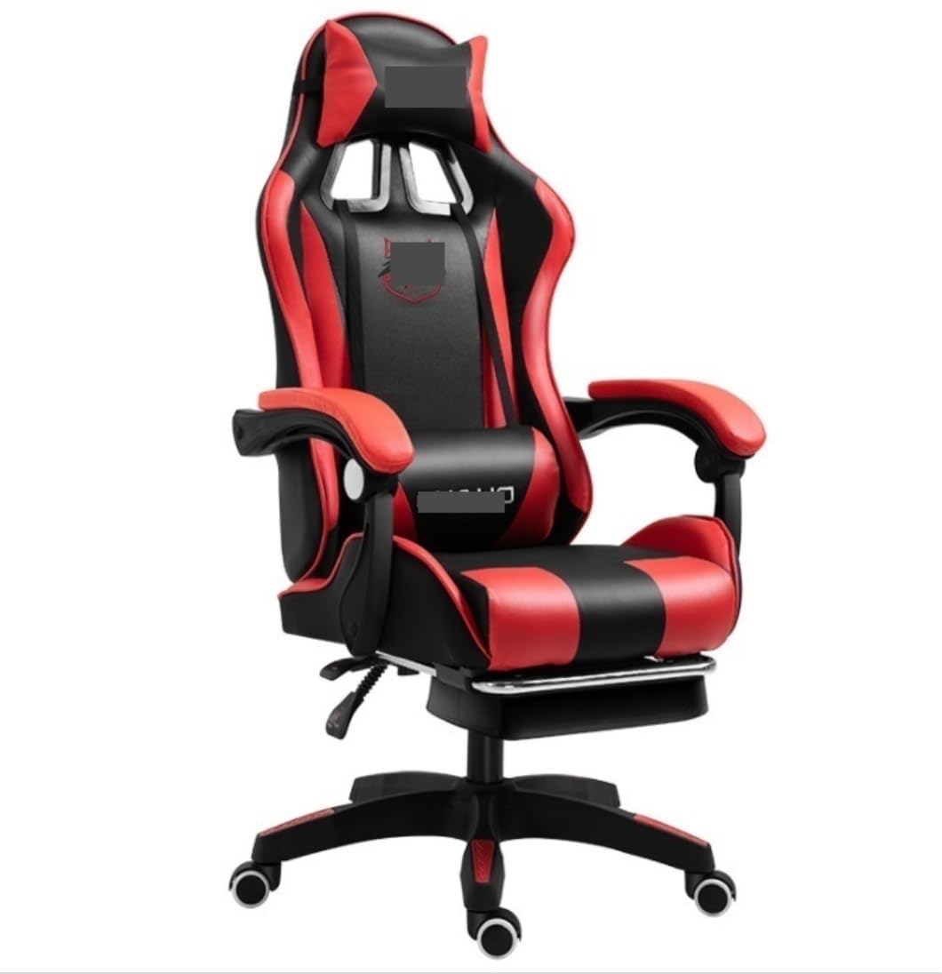 Sedie per Computer per Videogiochi O Ufficio Sedia Girevole Ufficio Schienale Alto Reclinabile con Poggiapiedi Poltrona Direzionale Ergonomia Regolabile