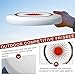 EEPLUYTY 175g Outdoor-Wettkampf-Frisbee, Ultimate-Scheibe, drehbares Profi-Modell, Bio-Ultimate-Scheibe für Outdoor-Funsport, geeignet für Gelegenheitsspieler und Profis (mit Aufbewahrungstasche)
