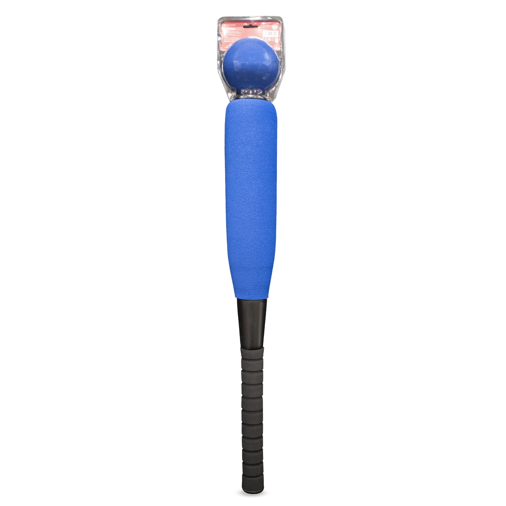 Hy-Pro Juego de bate y pelota de béisbol de espuma, 24 pulgadas, agarre antideslizante, azul