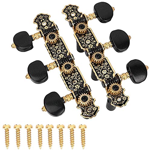 3L3R Guitar Machine Head Head Reemplazo 1:18 Tuners Claves de afinación Clavijas para Guitarra acústica Clavijero Guitarra Clasica Clavijas Guitarra Espanola