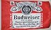 Nuge Budweiser Beer Flag 3' X 5 Deluxe Indoor Outdoor Banner