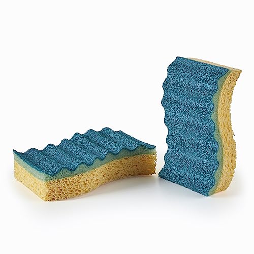 Spontex Sponge, Foam, Green, Standard - Image 2