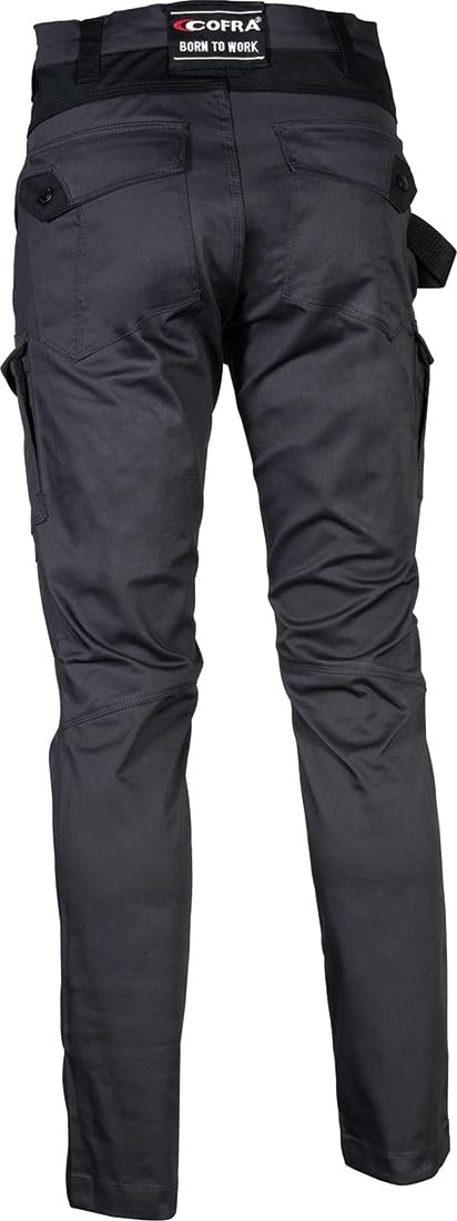 COFRA JEMBER Pantaloni Multitasche da Uomo da Lavoro in Tessuto Elasticizzato
