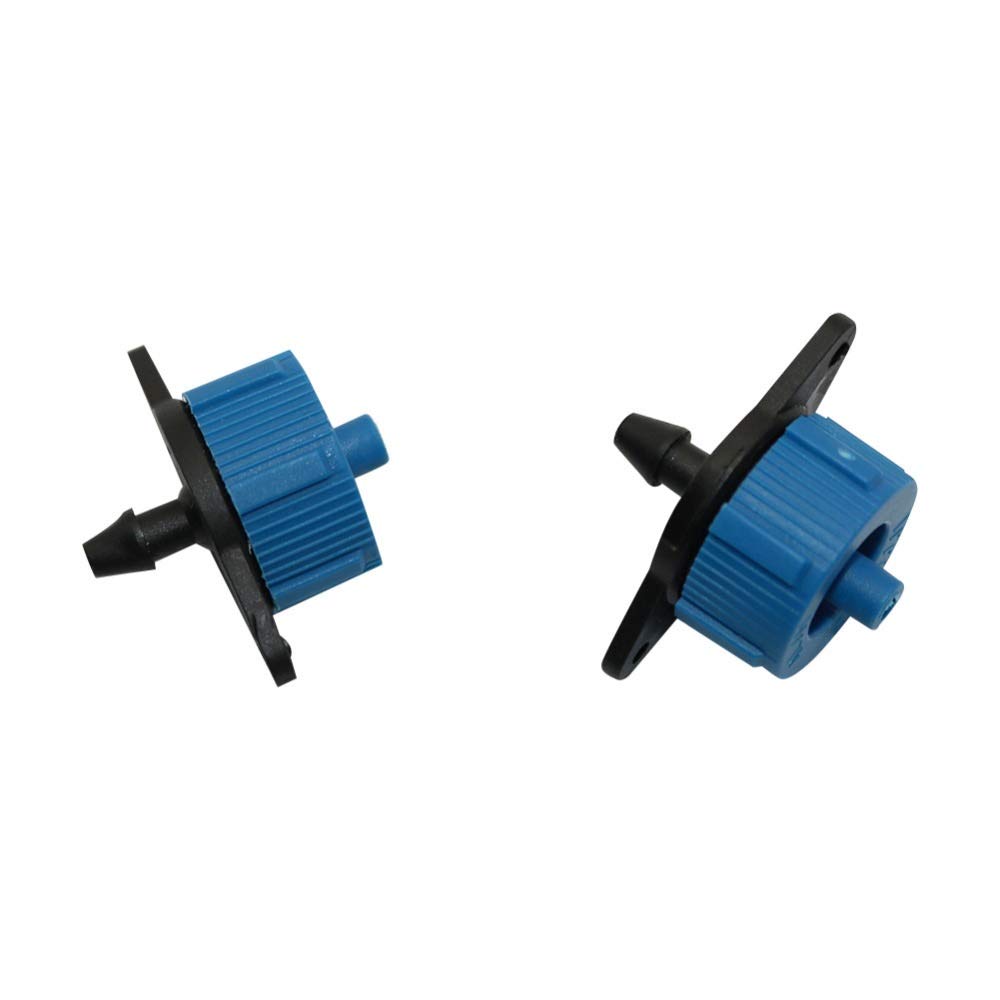 Kit de manguera de rociadores de plantas 200 piezas Jardín 4L / 8L H/H emisor de presión de compensación Gotero manguera de riego por goteo Micro Cabeza de ahorro de agua de riego con gotero