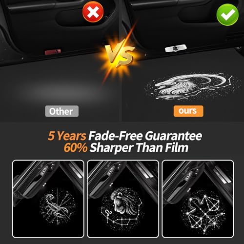 Lámparas LED Proyector Puerta Zodiac HD 2 piezas miniatura 2