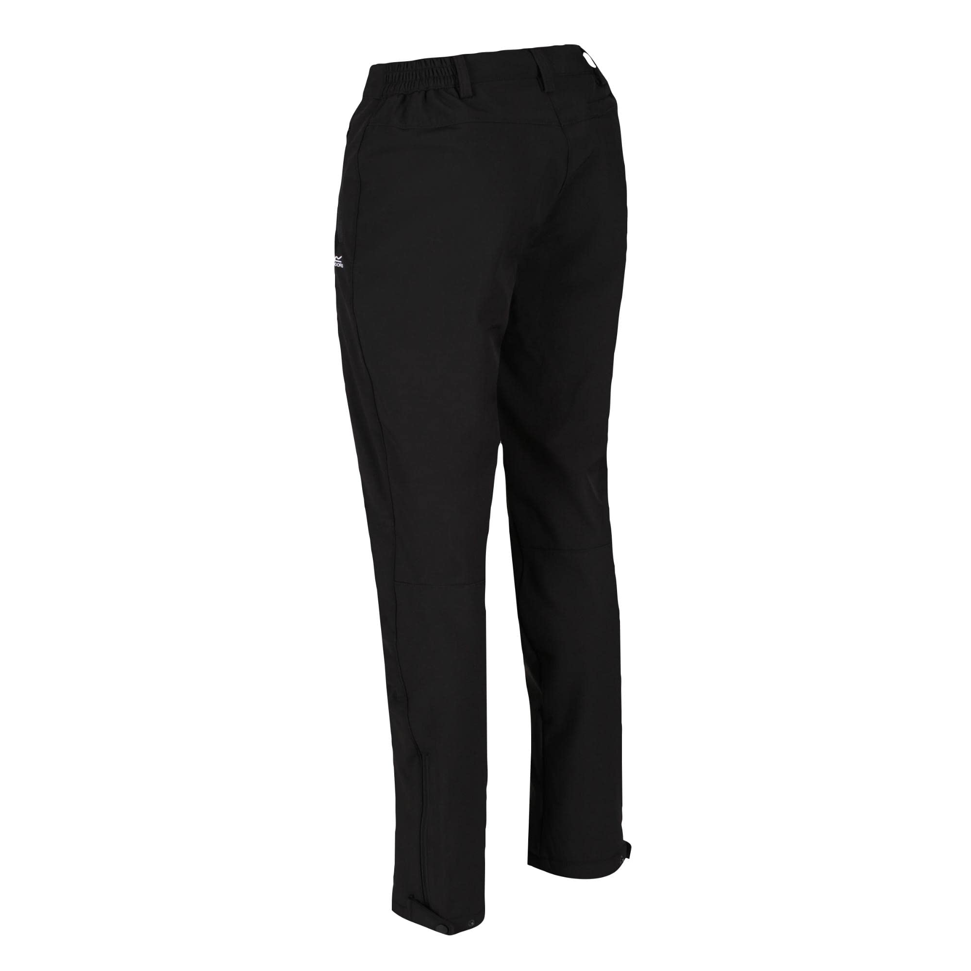Regatta Geo Shell II Warm Backed Woven Softshell XTP Stretch Fabric Breathable Waterproof Windproof Trousers Spodnie Kobiety