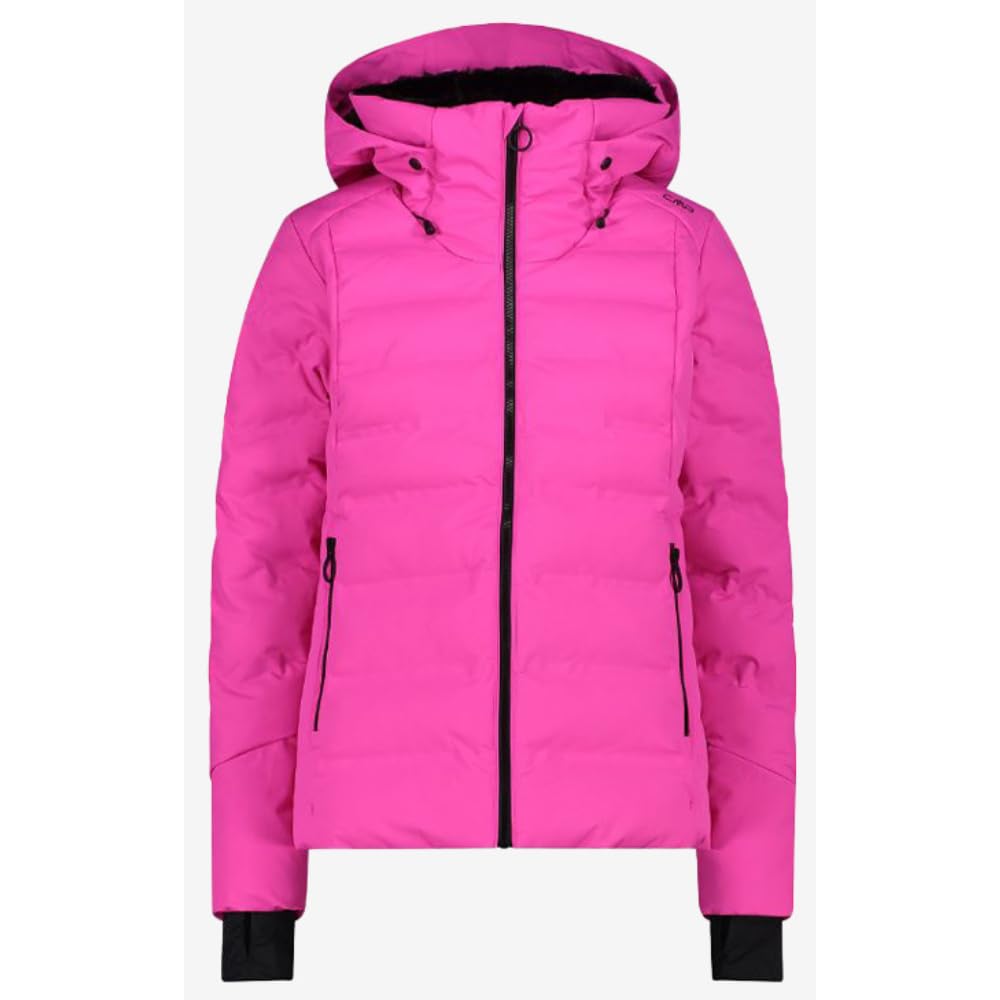 CMP wattierte Damen Skijacke mit Clima Protect und Kapuze