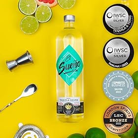 Buy El Sueño Tequila Silver – Smooth, Floral & Citrus-Infused Quality Tequila, 50cl, 38% ABV