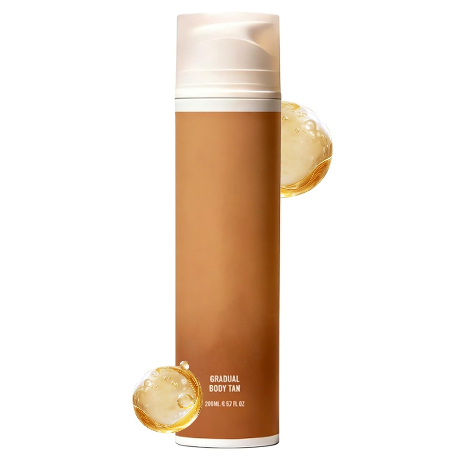 Lotion autobronzante - 200 ml - Soin corporel hydratant, nourrissant et progressif, naturel, non gras