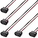 Greluma 5 Stk 3A Schnelllade-Typ-C-Buchse, 2 Draht USB C Buchse mit Schnappnut Schnalle Buch mit günstig Kaufen-Greluma 5 Stk 3A Schnelllade-Typ-C-Buchse, 2 Draht USB C Buchse mit Schnappnut Schnalle
