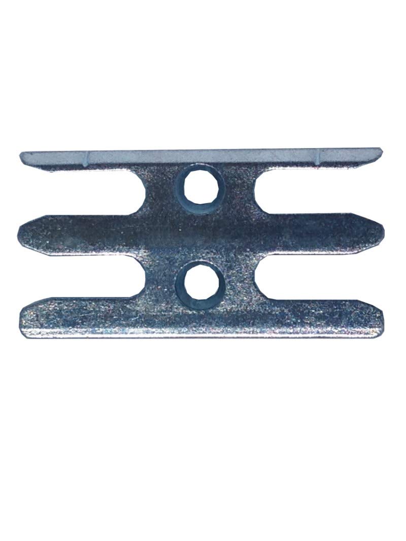 Avocet Silver Erk138m Keep Plate Striker Mushroom Upvc Window Lock