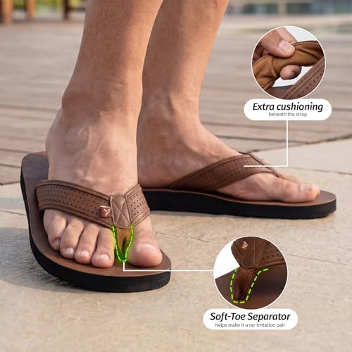 Image of YOHO Bubbles Men Ortho slippers | Soft comfortable and stylish flip flop slippers for Men in exciting colors |Lightweight | Anti Skid | Daily Use Chappal