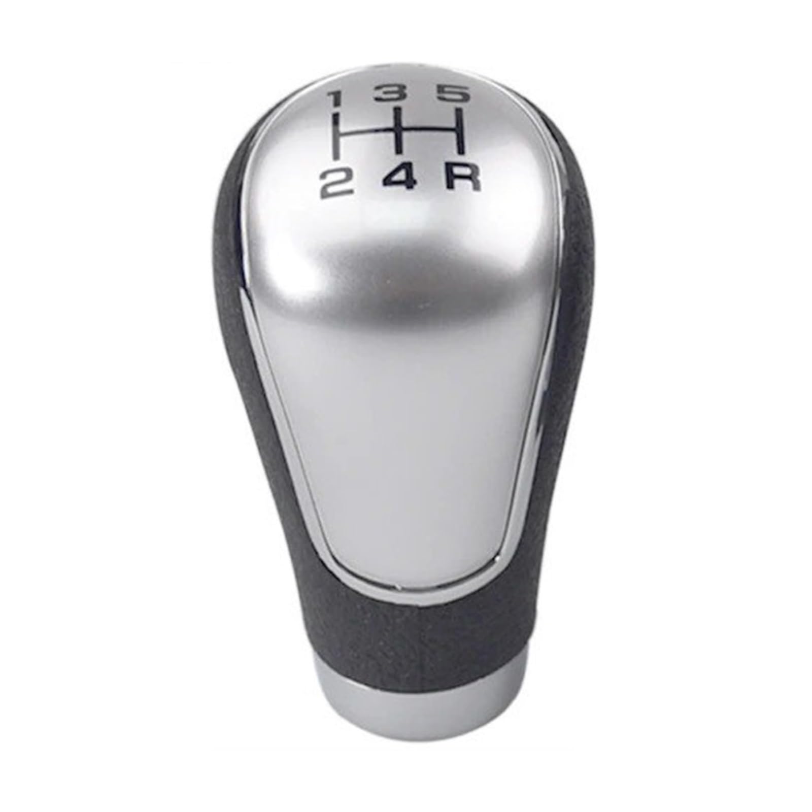 DWTNMEX Gear Shift Knob for Mazda 2/3/323/6/3 BK 2004-2012 Gear Shift Knob Lever Shifter Head(Black-R6 Speed)