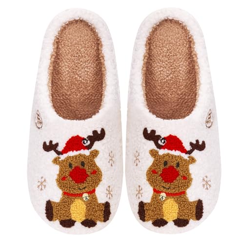 BibHoly Halloween Hausschuhe Damen Herren, Halloween Kürbis...