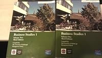 Business Studies 1 volume One Fourth Edition 184776729X Book Cover