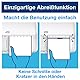 Tork 557008 Spender für Kleinrollen Toilettenpapier T4 in Schwarz / Hygienischer Papierspender für Toiletten im Elevation Design