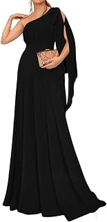 Mother of The Bride Dresses Long Bridesmaid Dresses One Shoulder Evening Formal Dress for Wedding Guest Prom Gowns Women