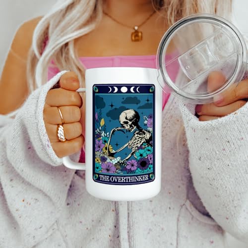 Vaso de viaje Loftipop The Overthinker 18oz acero miniatura 3