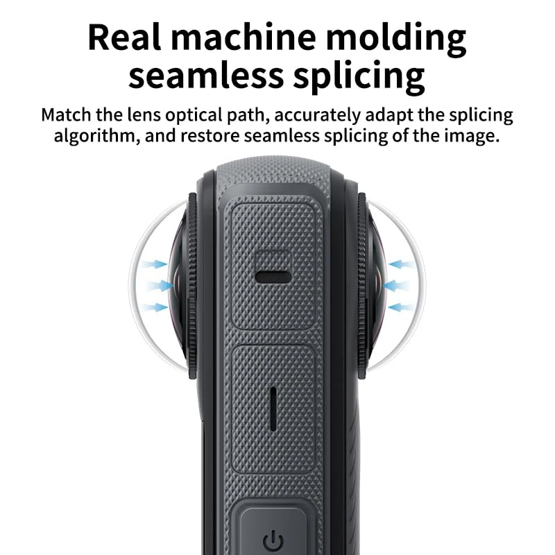 Image of Insta 360 One X4 2Pcs Dual Lens Protector Guard | Tempered Glass Lens Cover for Insta 360 Action Camera | Dust Proof, Anti-Scratch, Protective Accessories for One X4