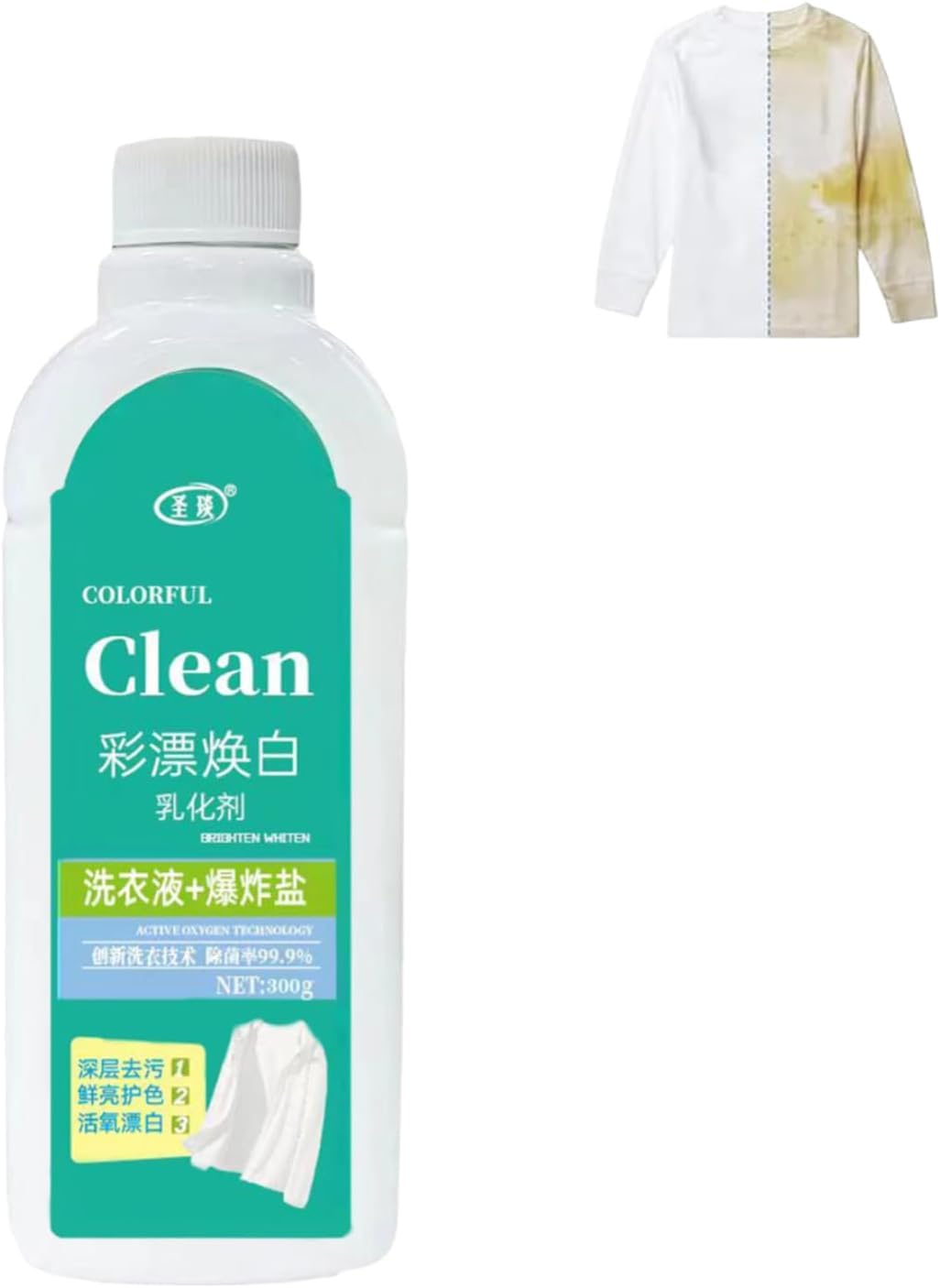 Amazon | 【古着が新しい服に】酸素系漂白剤 500ml 洗濯洗剤 1/2/3/5個