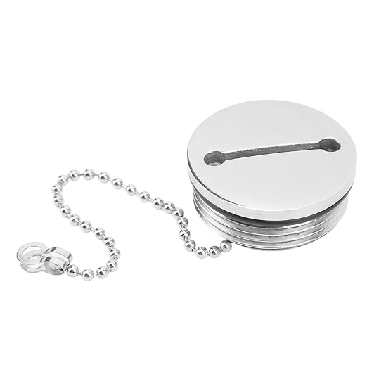 Boat Fuel Tank Cap, Stainless Steel Boat Gas Tank Cap Wear Resistance