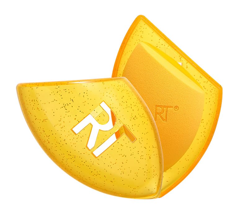 Real Techniques Miracle Complexion Sponge + Travel Case, 2 Count, Multi, 2 count (Pack of 1) - Image 4