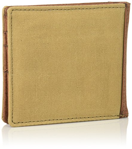 Buxton Men's Expedition II Huntington Canvas RFID Blocking Slimfold2