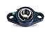 Jeremywell UCFL205-16 Pillow Block Bearing (4 Pack), 1 inch Bore, 2-Bolt Flange Mounted, Solid Base, Self-Alignment