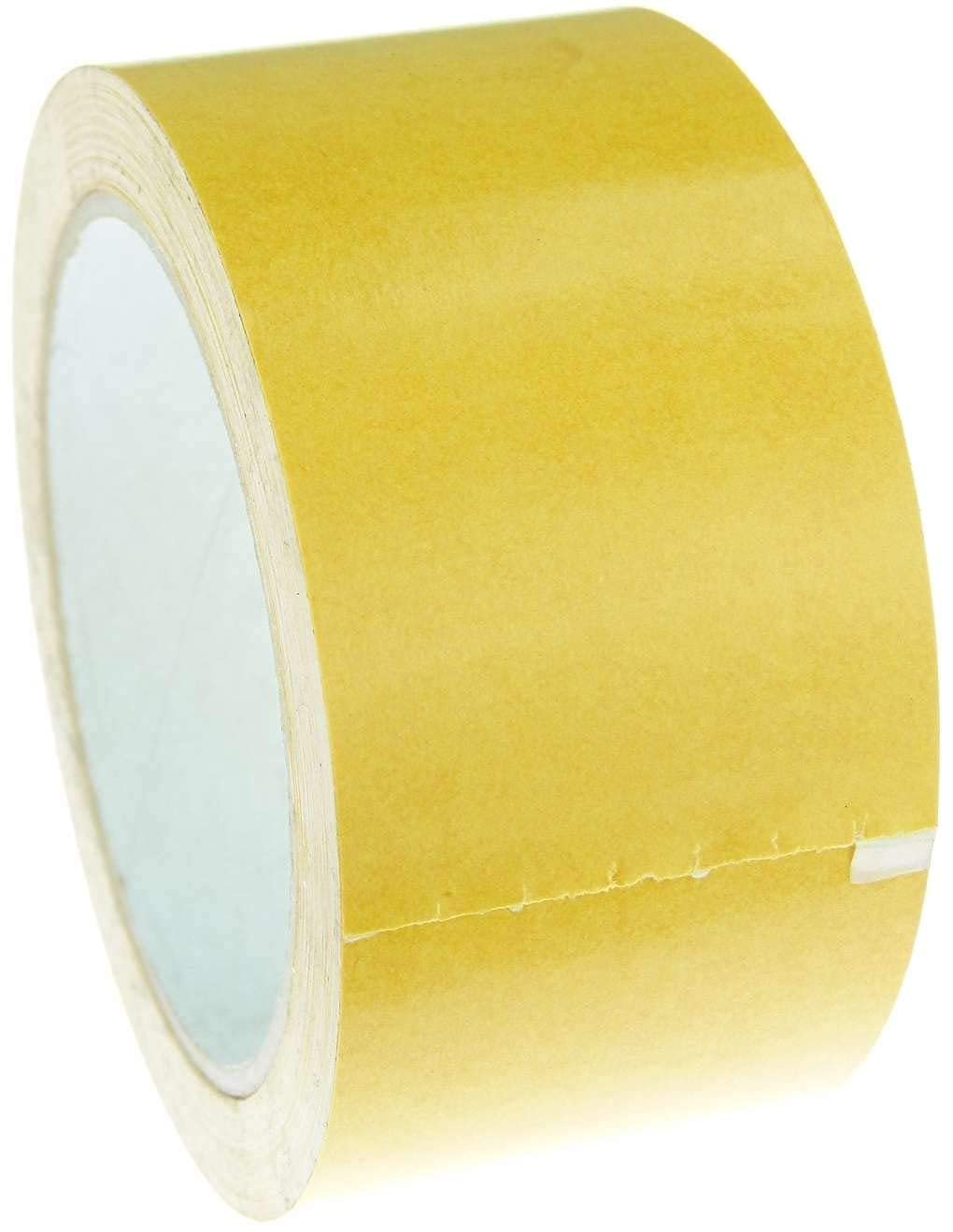 24 Rollen 25 m x 50 mm Doppelseitiges Universal Klebeband - Vielseitiges Klebeband für Verpackungen, Deko, Teppiche oder zum Basteln