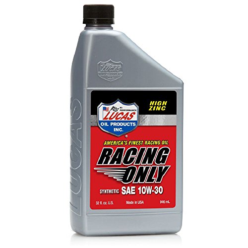 Lucas Oil 10610 10W-30 Synthetic Racing Oil - 1 Quart