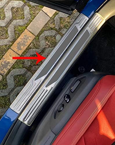 Auto 4Pcs Stainless Car Outer Door Sill Scuff Plate Cover Trim for Lexus UX 2019-2020 2021 2022 2023