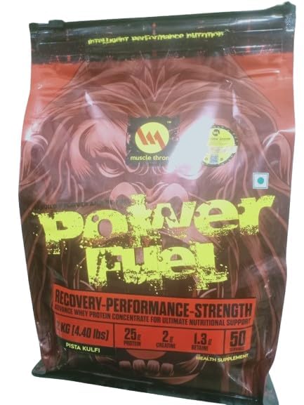 Muscle Throne | Power Fuel Whey | 2kg | Pista Kulfi | Free Shaker Inside (B0DBYZHMTD) Amazon Price History, Amazon Price Tracker