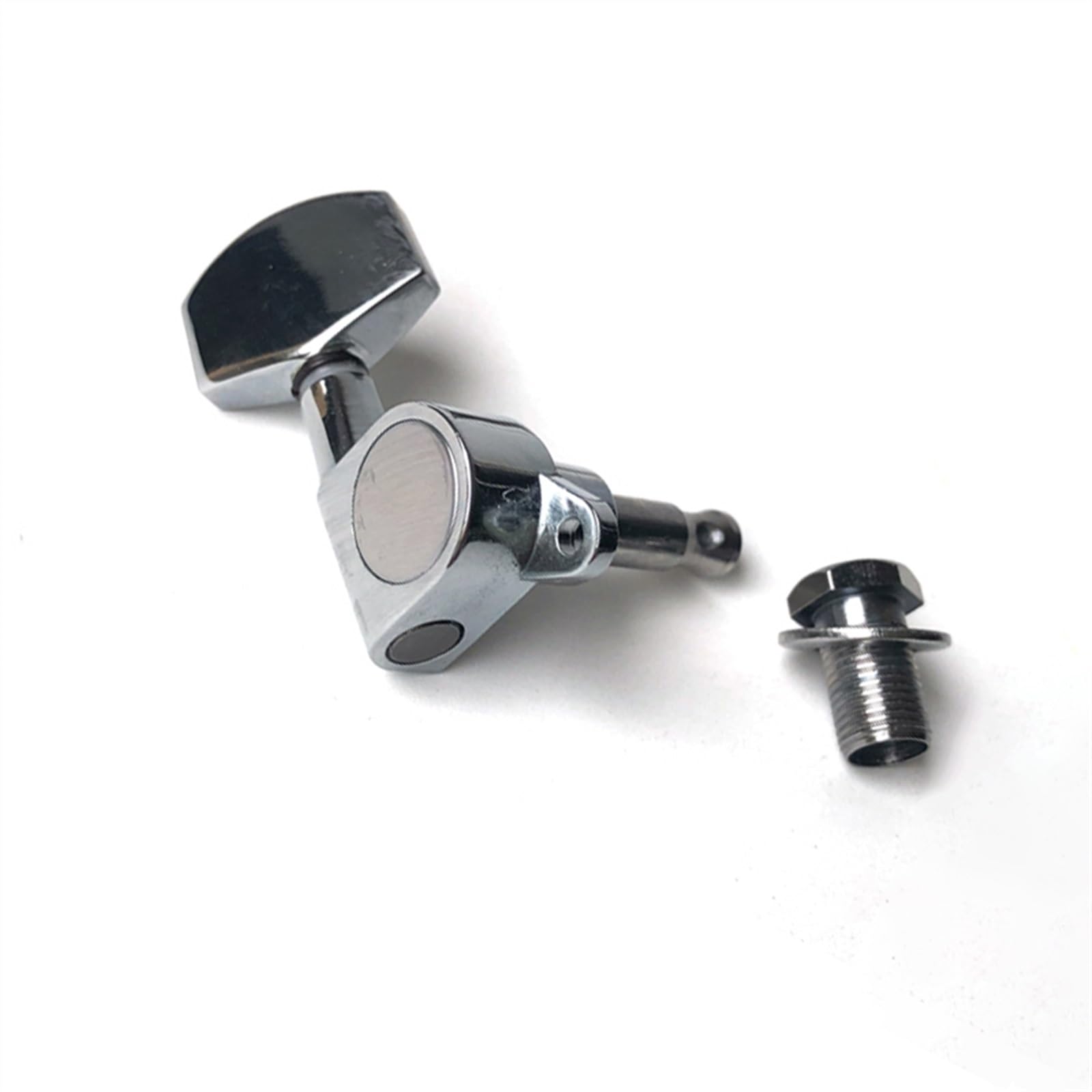 Accordatori per chitarra accurati a unità chiusa Set di accessori per chitarra in argento metallizzato Piroli Per Accordatura Per Chitarra
