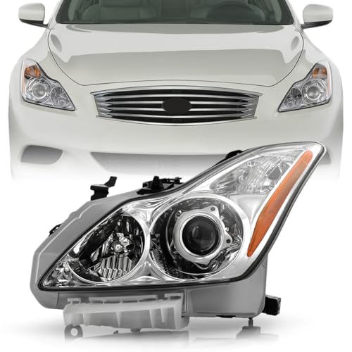KEEKPO - For 2008-2010 Infiniti G37 Coupe|Convertible Non-AFS Projector Headlight Headlamp Replacement Driver Side