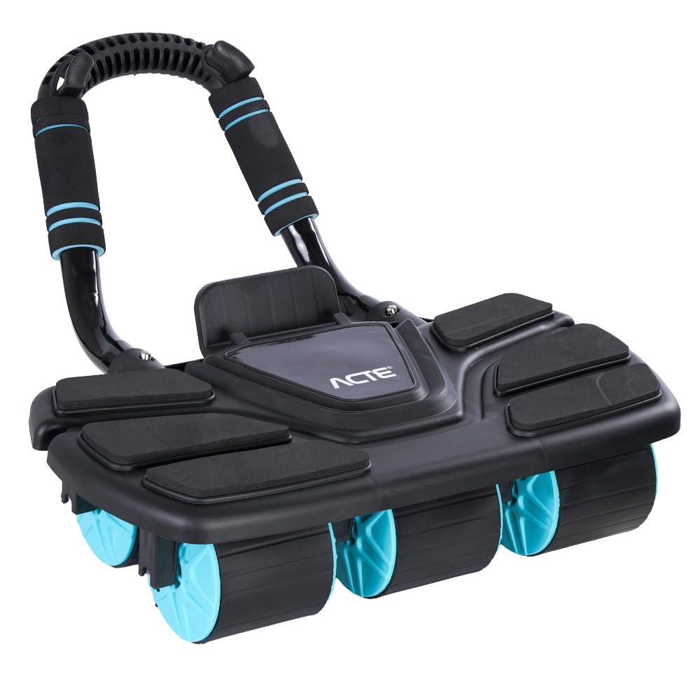 Acte, AB Roller 6 Rodas AB6 com Apoio para Cotovelos, Suporte para Celular e Base para