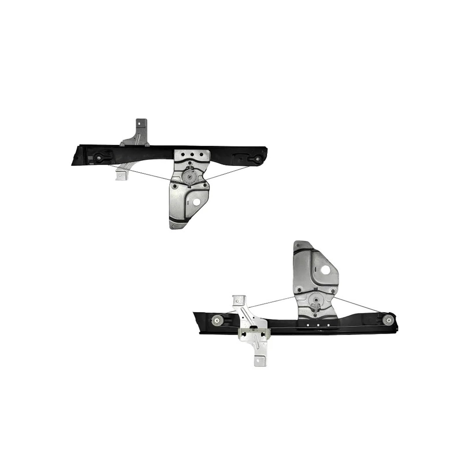 NOAUQWTV Power Window Regulator Front Door Window Regulator Assembly Left Right Side Fit for Peugeot 508 SW 8E 2010-2016(1pcs of Front Left)