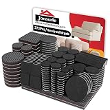 Non Slip and Felt Furniture Pads-273pcs Self Adhesive Furniture Pads Grippers Rubber Furniture Feet,