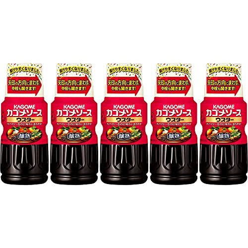 カゴメ 醸熟ソース ウスター 300ml×5個
