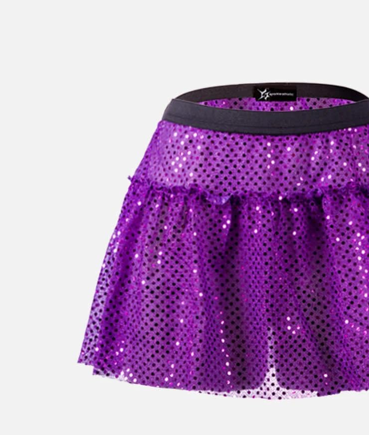 Women's Sparkle Running Skirt | Running Tutu | Glitter Running Skirt | Running Costume | Sequin Running Skirt2