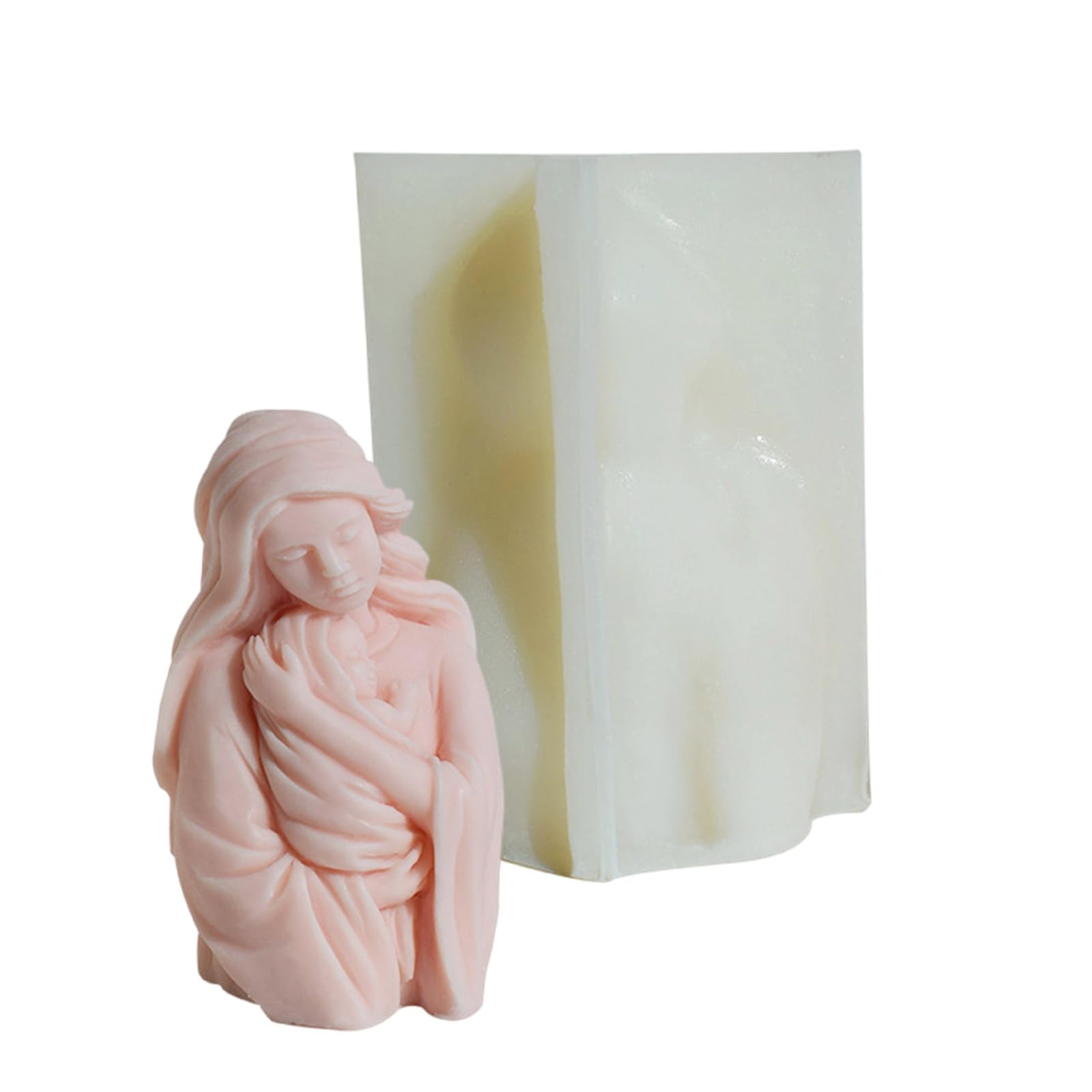 X-Institute Silicone Molds Mom Holding Baby Child Plasters Casting Making Baby