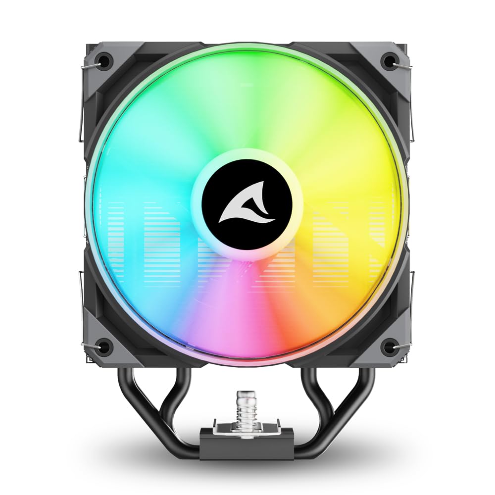 Sharkoon A40 Nero, RGB, Raffreddatore CPU